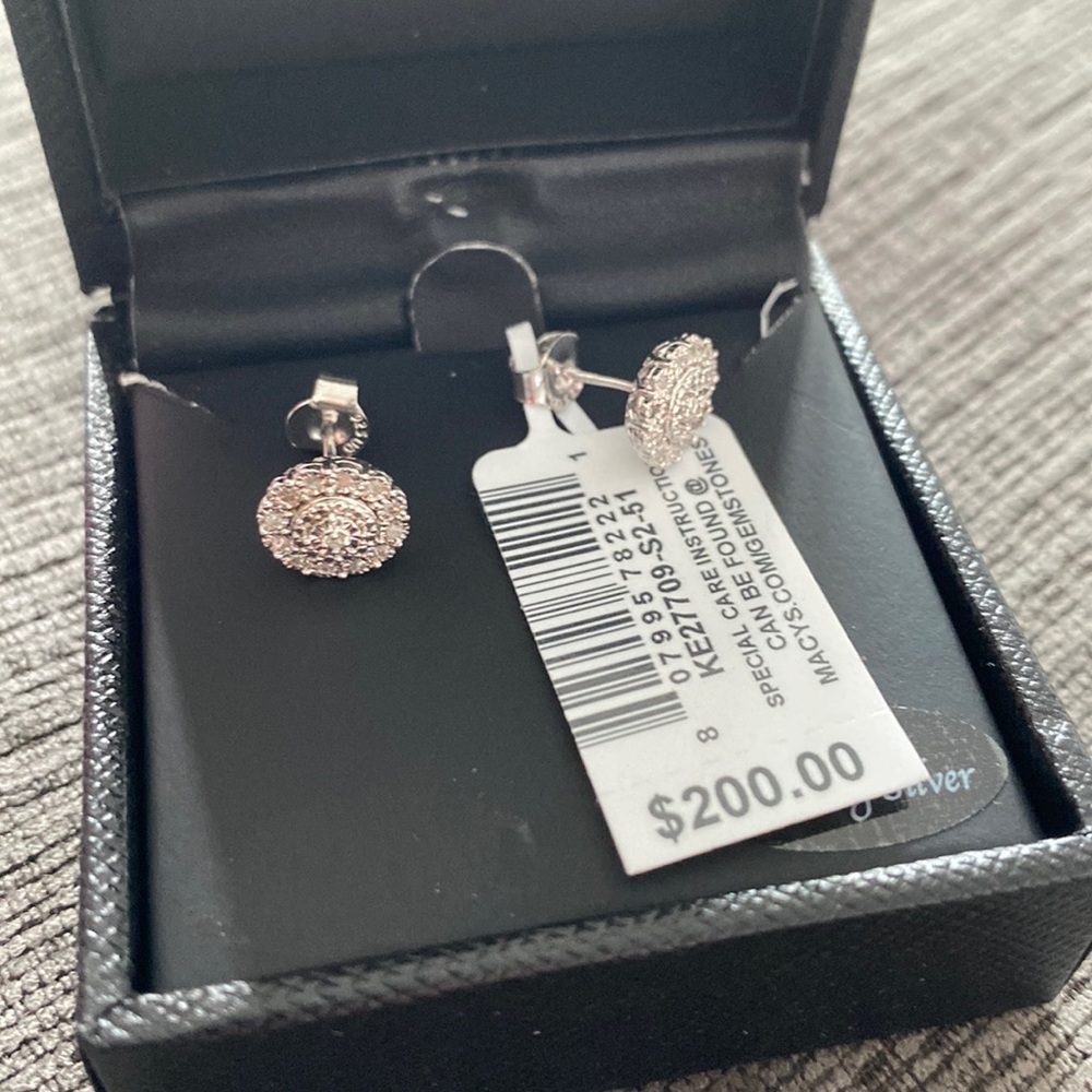 Diamond earrings